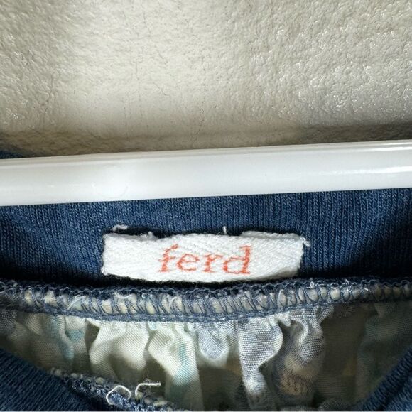 Ferd Floral Dress Whimsical Cotton Designer Girls Size 2T - Picture 3 of 7